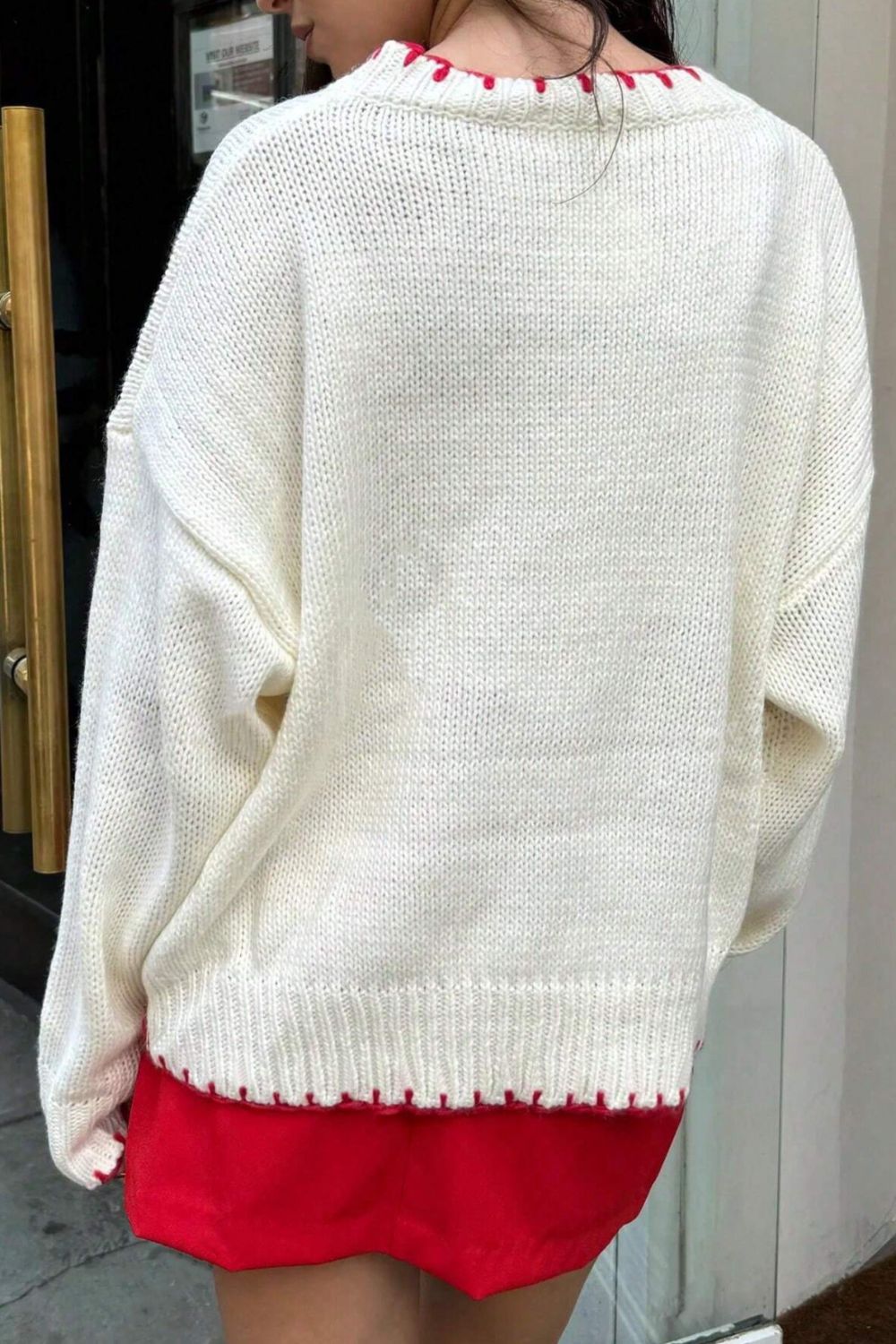 Holly Bow Sweater