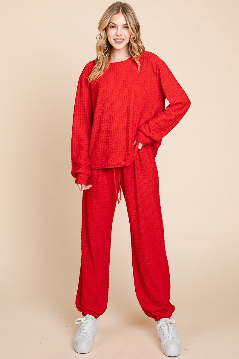 Nicki Top and Pants Lounge Set