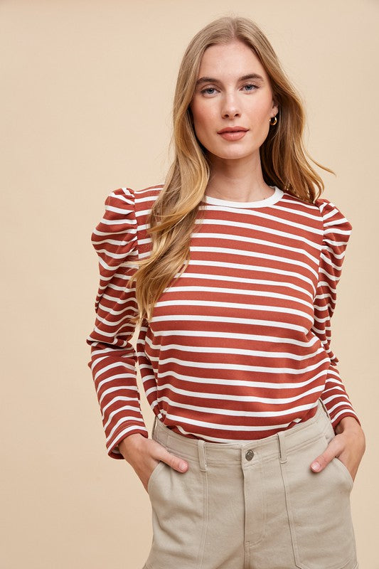 Rosie Red French Terry Top