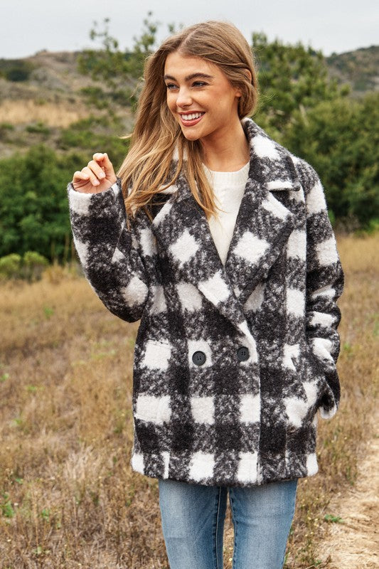Georgie Double Breasted Coat Jacket