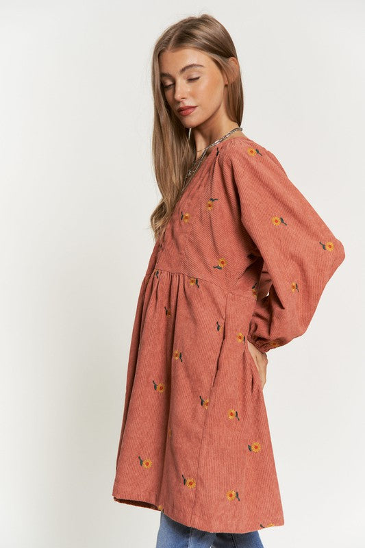 Jane Quilted Mini Dress