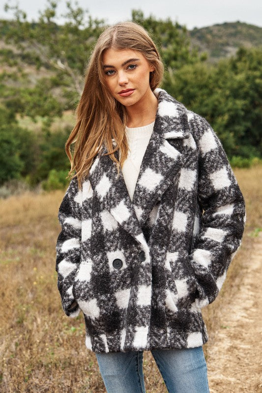 Georgie Double Breasted Coat Jacket