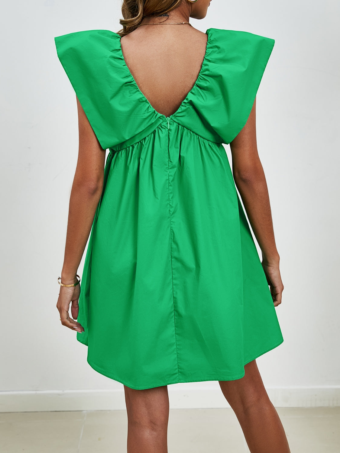 Skye Cap Sleeve Mini Dress