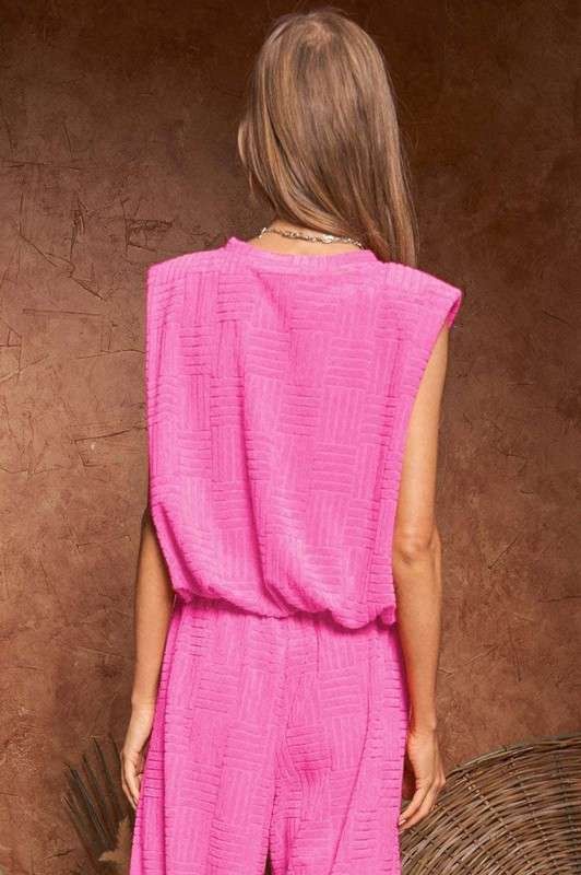 Maggie Round Neck Top and Pants Set