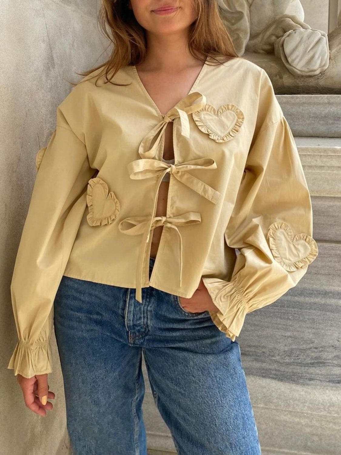 Florence Tied Blouse
