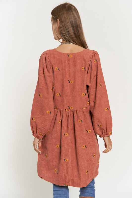 Jane Quilted Mini Dress