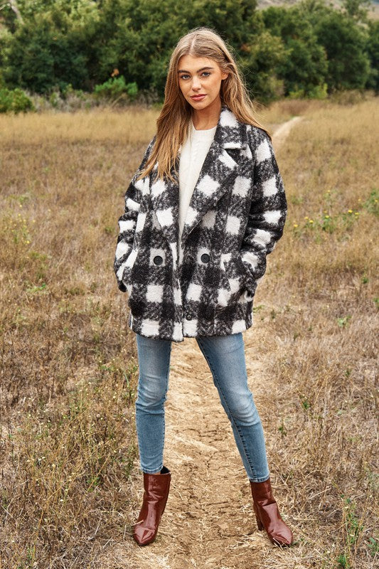 Georgie Double Breasted Coat Jacket