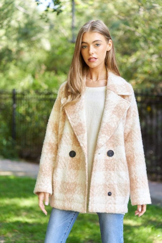 Georgie Double Breasted Coat Jacket