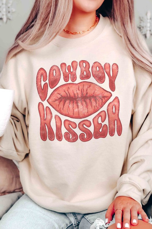 COWBOY KISSER Graphic Sweatshirt
