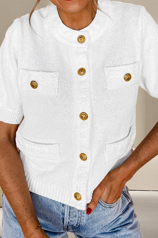 Coco Short Sleeve Knit Top