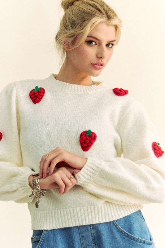 Strawberry Sweater