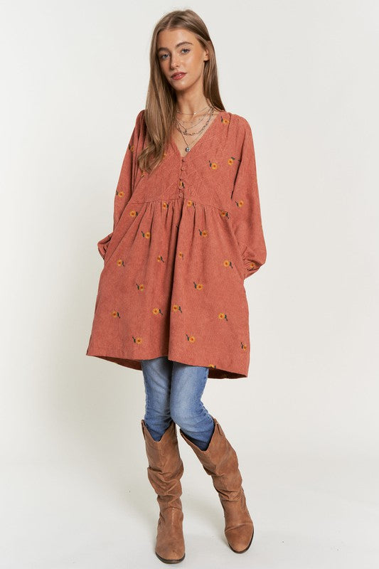 Jane Quilted Mini Dress