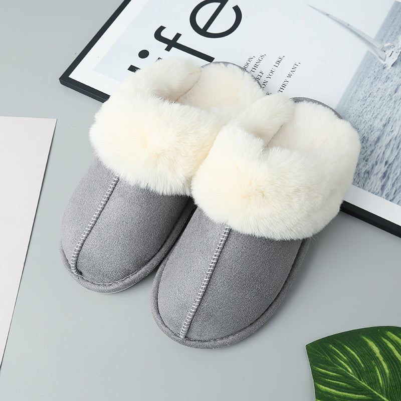 Faux Suede Slippers