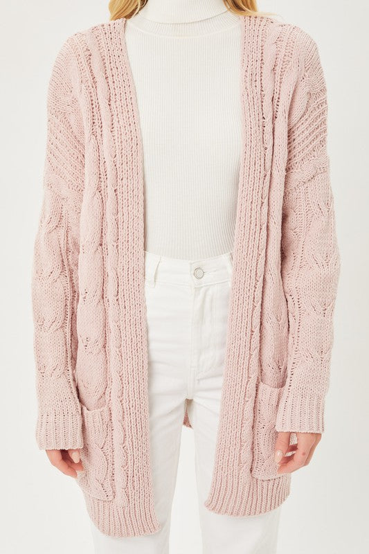 MARSH CHENILLE CARDI