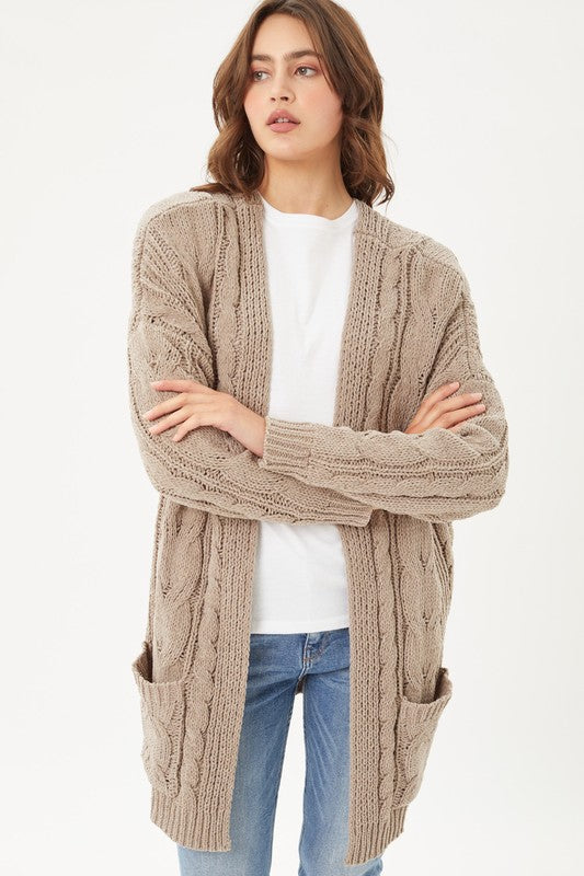 MARSH CHENILLE CARDI