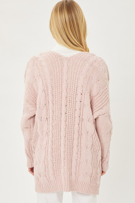 MARSH CHENILLE CARDI