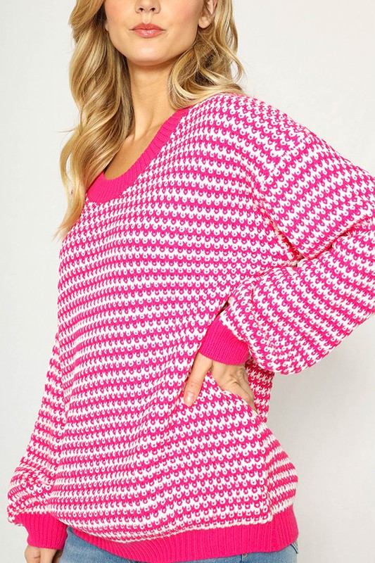 TOAST STRIPE SWEATER