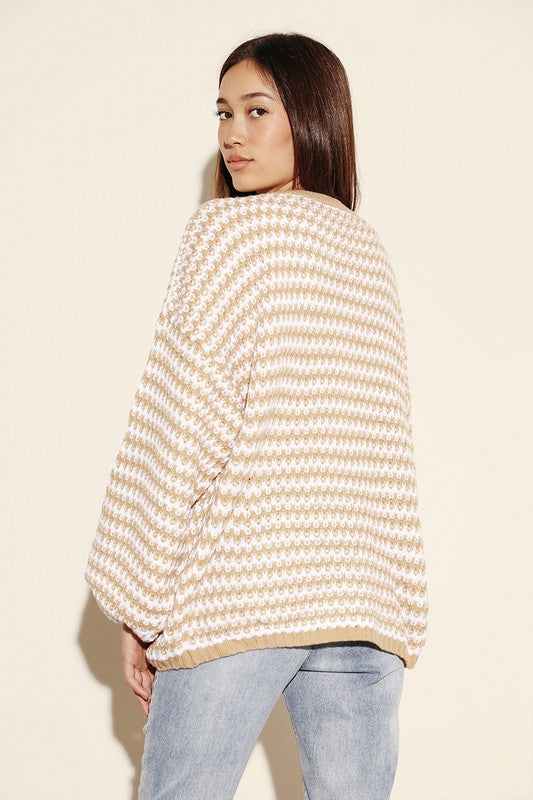 TOAST STRIPE SWEATER