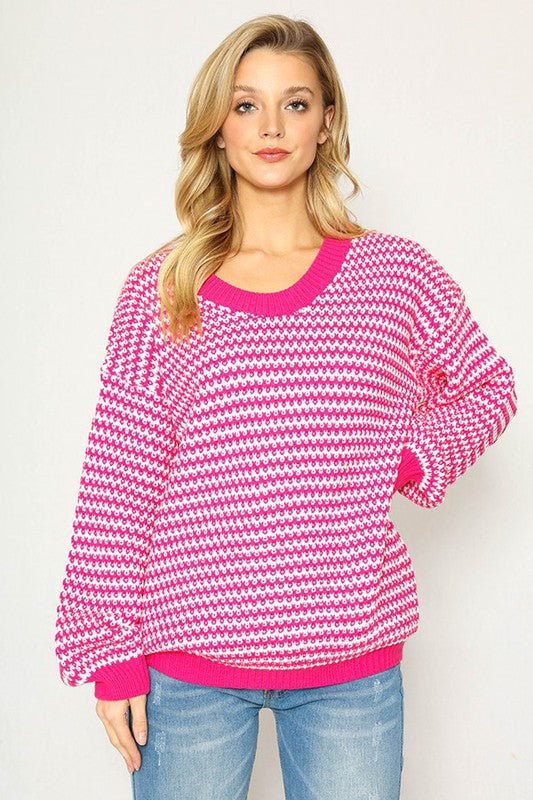 TOAST STRIPE SWEATER