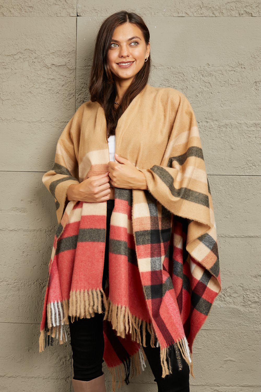 Lunden Poncho Cardigan
