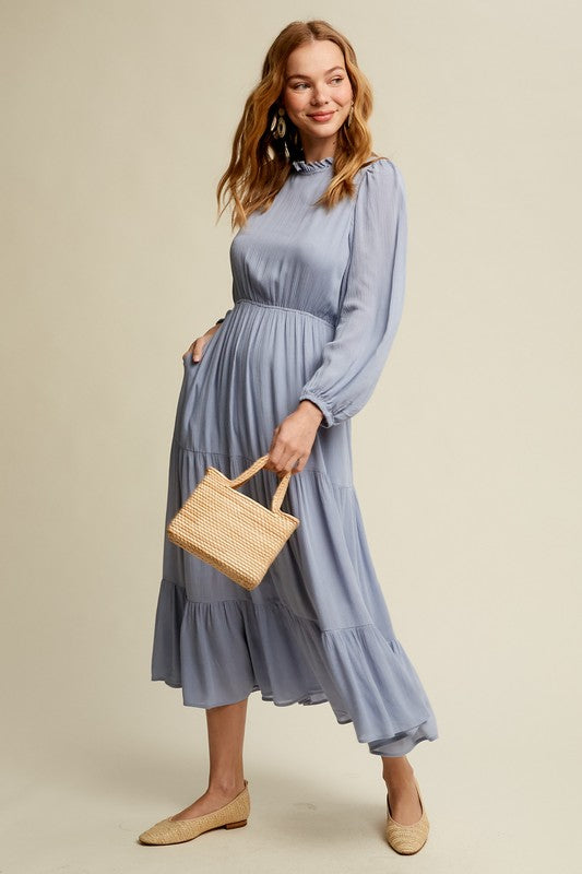 PHOEBE LONG SLEEVE DRESS