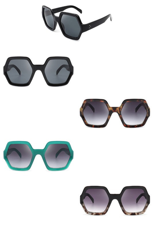 JAX'S HEXAGONAL SUNGLASSES