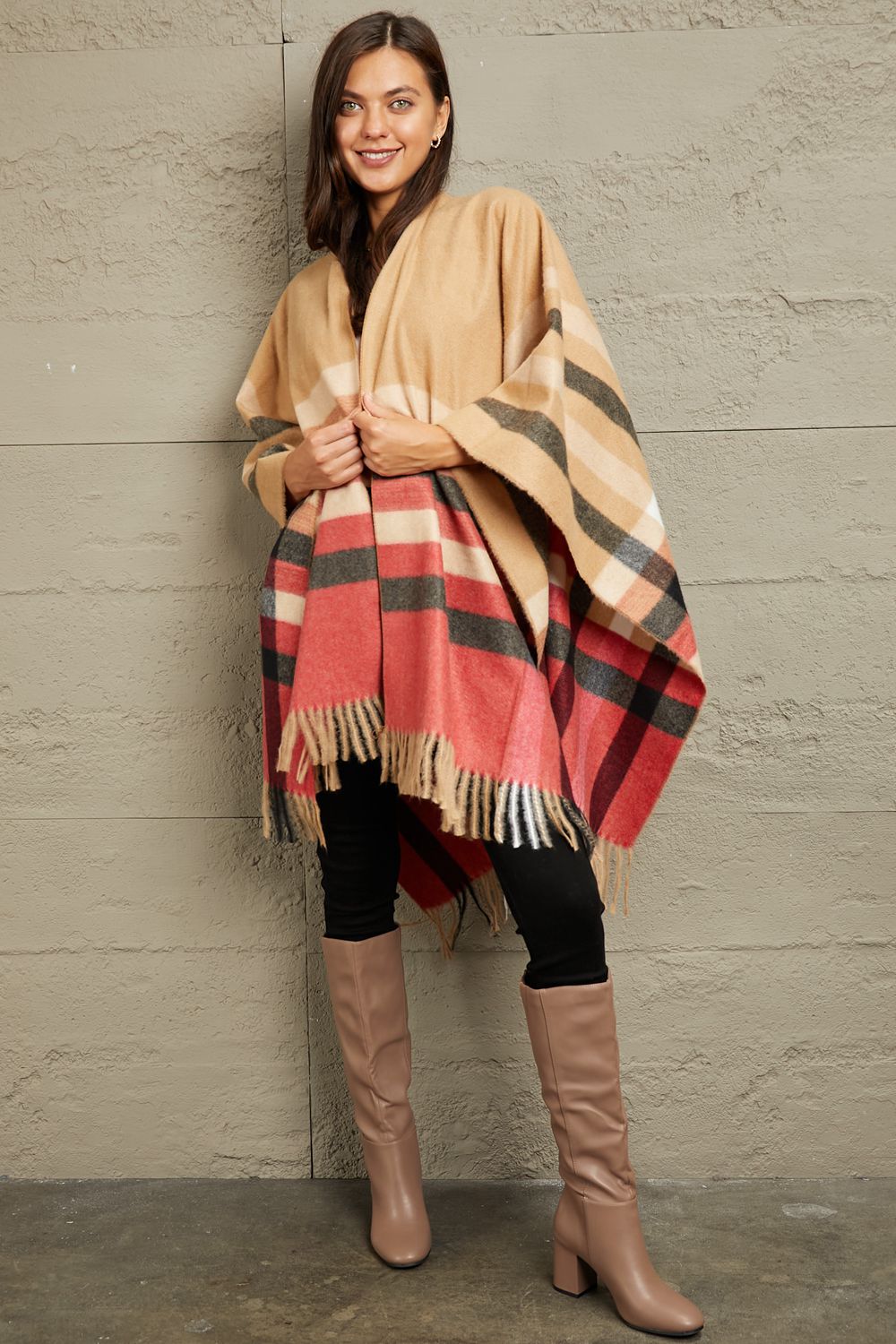Lunden Poncho Cardigan