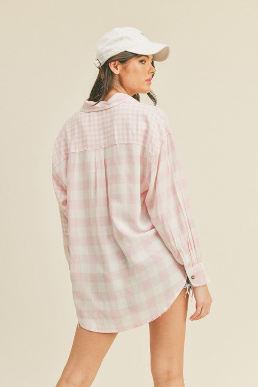 MIX IT OVERSIZED BUTTON DOWN