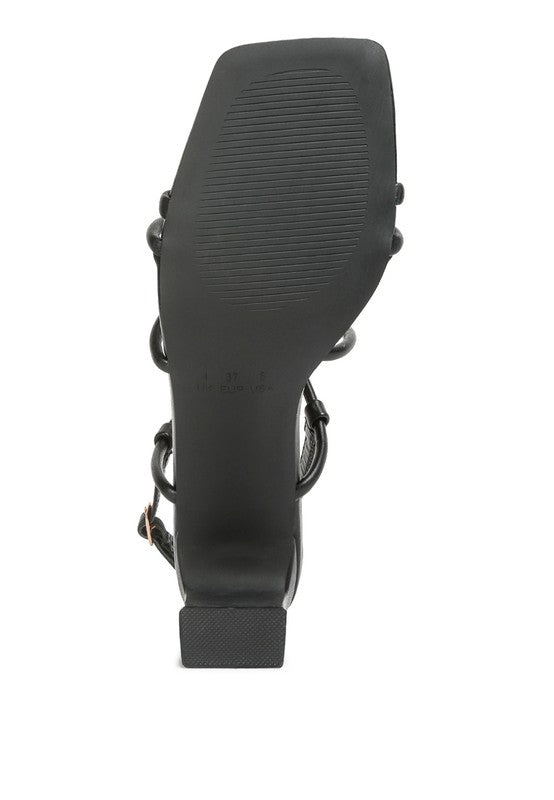 ANDREA KNOTTED HEEL