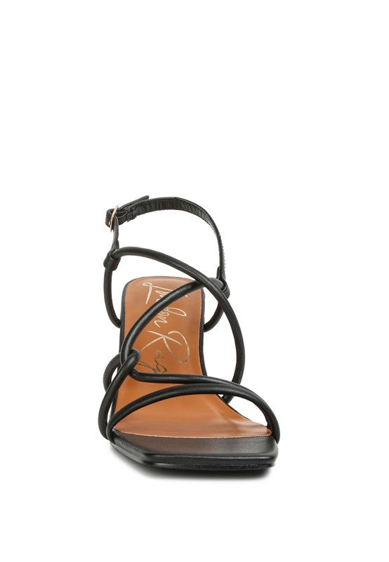 ANDREA KNOTTED HEEL
