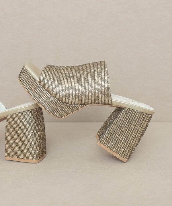 MARE GLITTER PLATFORMS