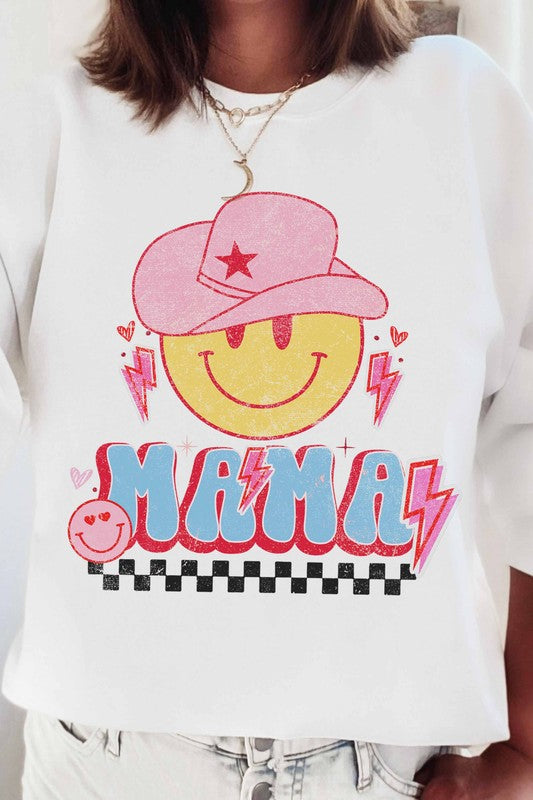 RETRO MAMA GRAPHIC SWEATSHIRT