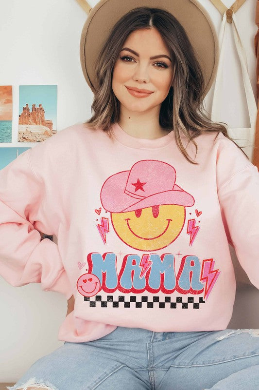 RETRO MAMA GRAPHIC SWEATSHIRT