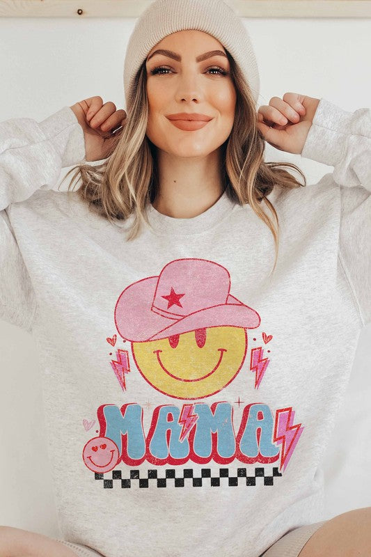 RETRO MAMA GRAPHIC SWEATSHIRT