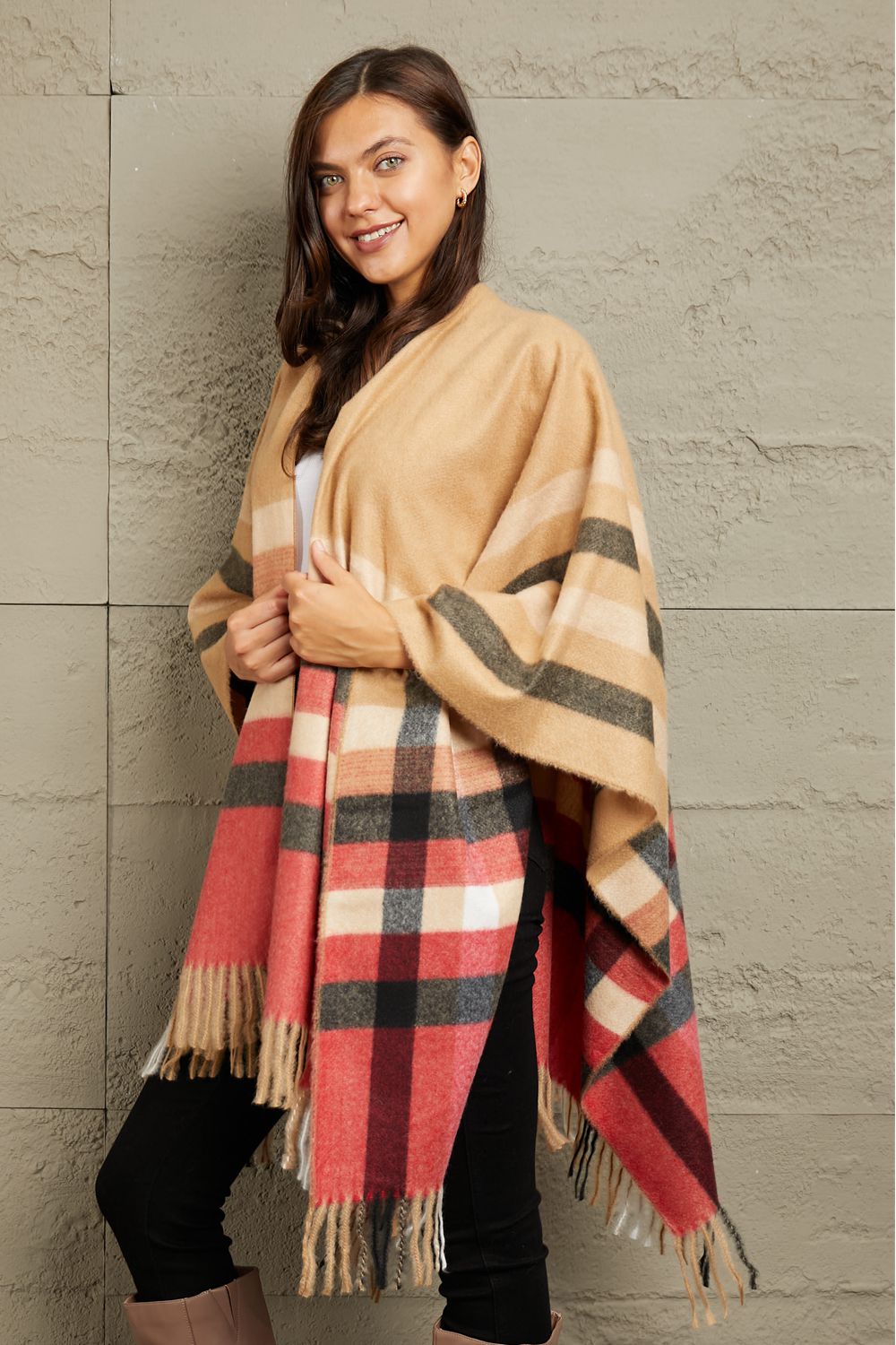 Lunden Poncho Cardigan