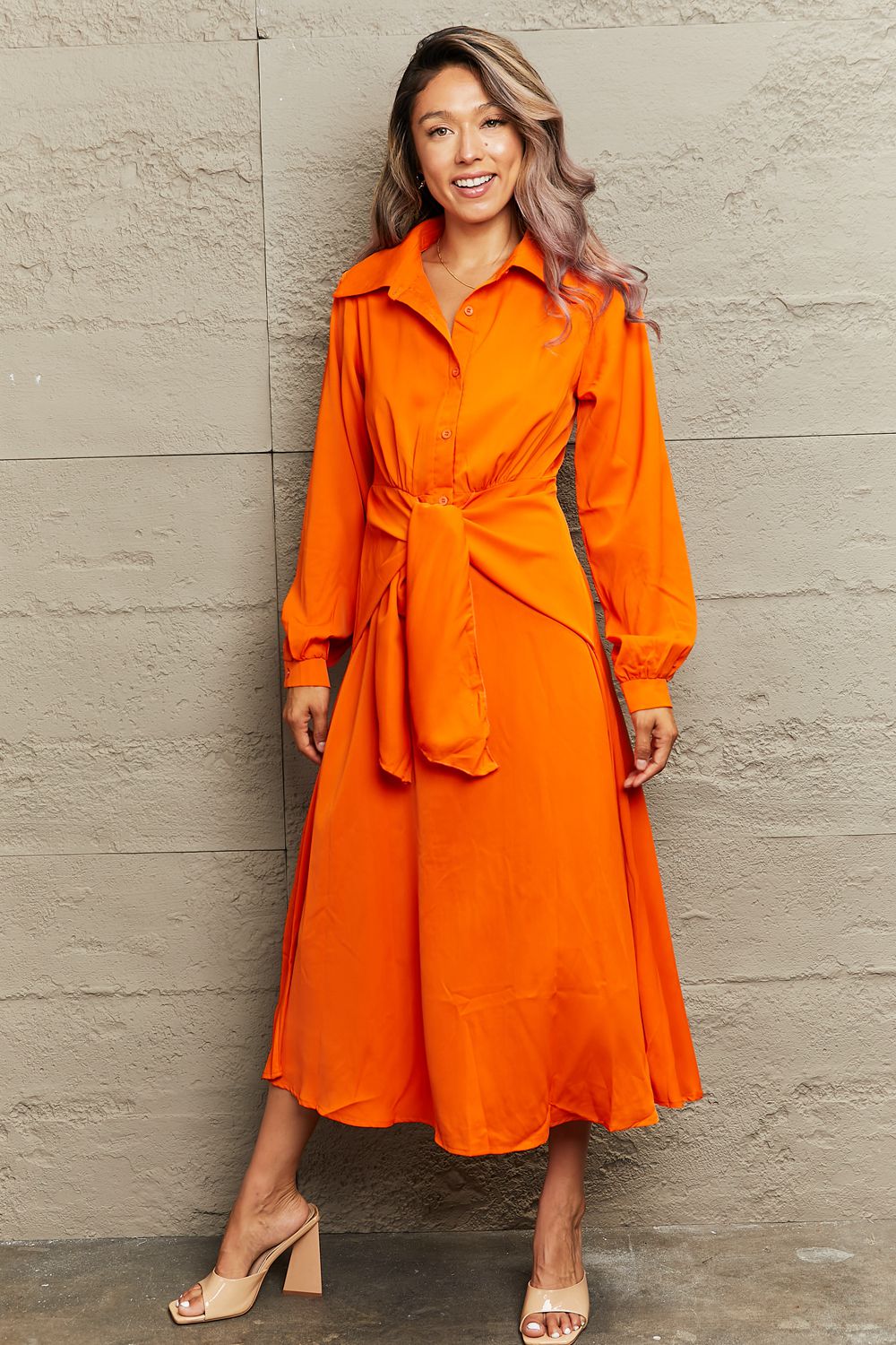 Miss Twisted Midi Dress