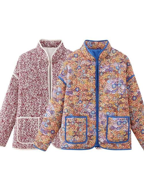 Daydreamer Front Puffer Jacket with Pockets