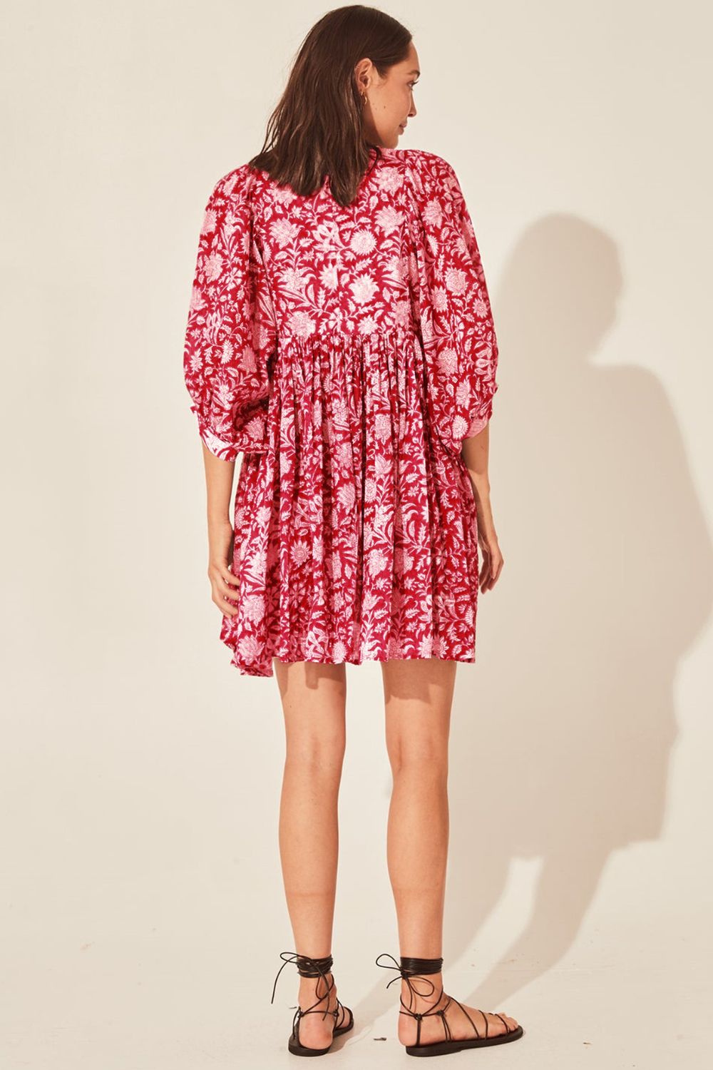LANTERN MINI DRESS