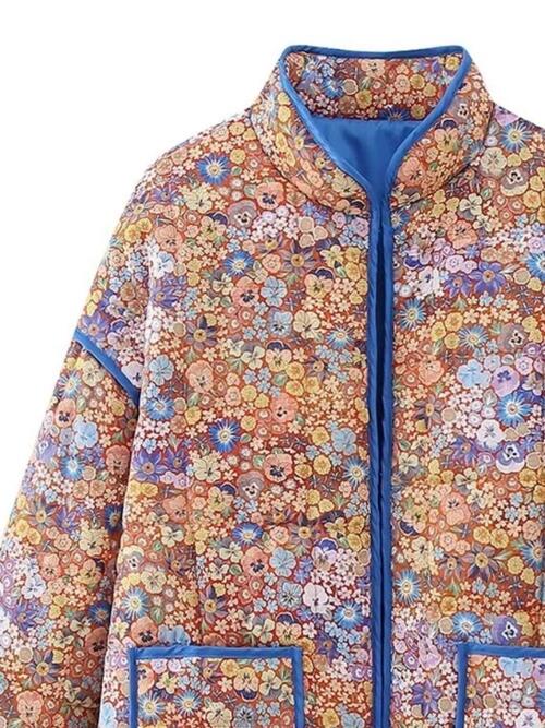 Daydreamer Front Puffer Jacket with Pockets