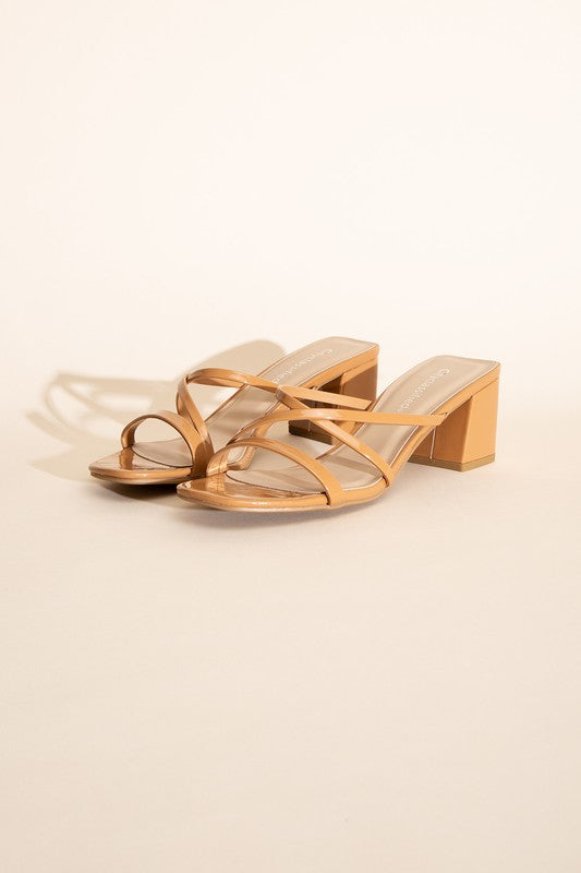 CRIMP MULE SANDAL