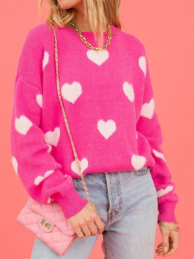 XO Dropped Shoulder Sweater