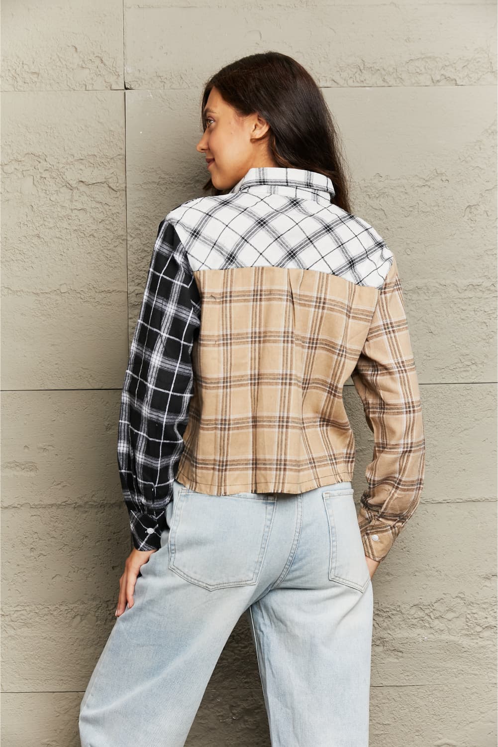 Mixed Up Button Down