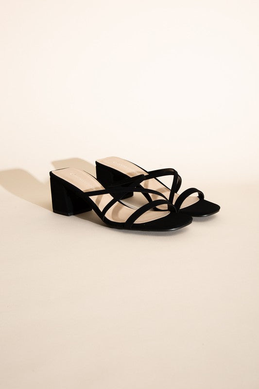 CRIMP MULE SANDAL