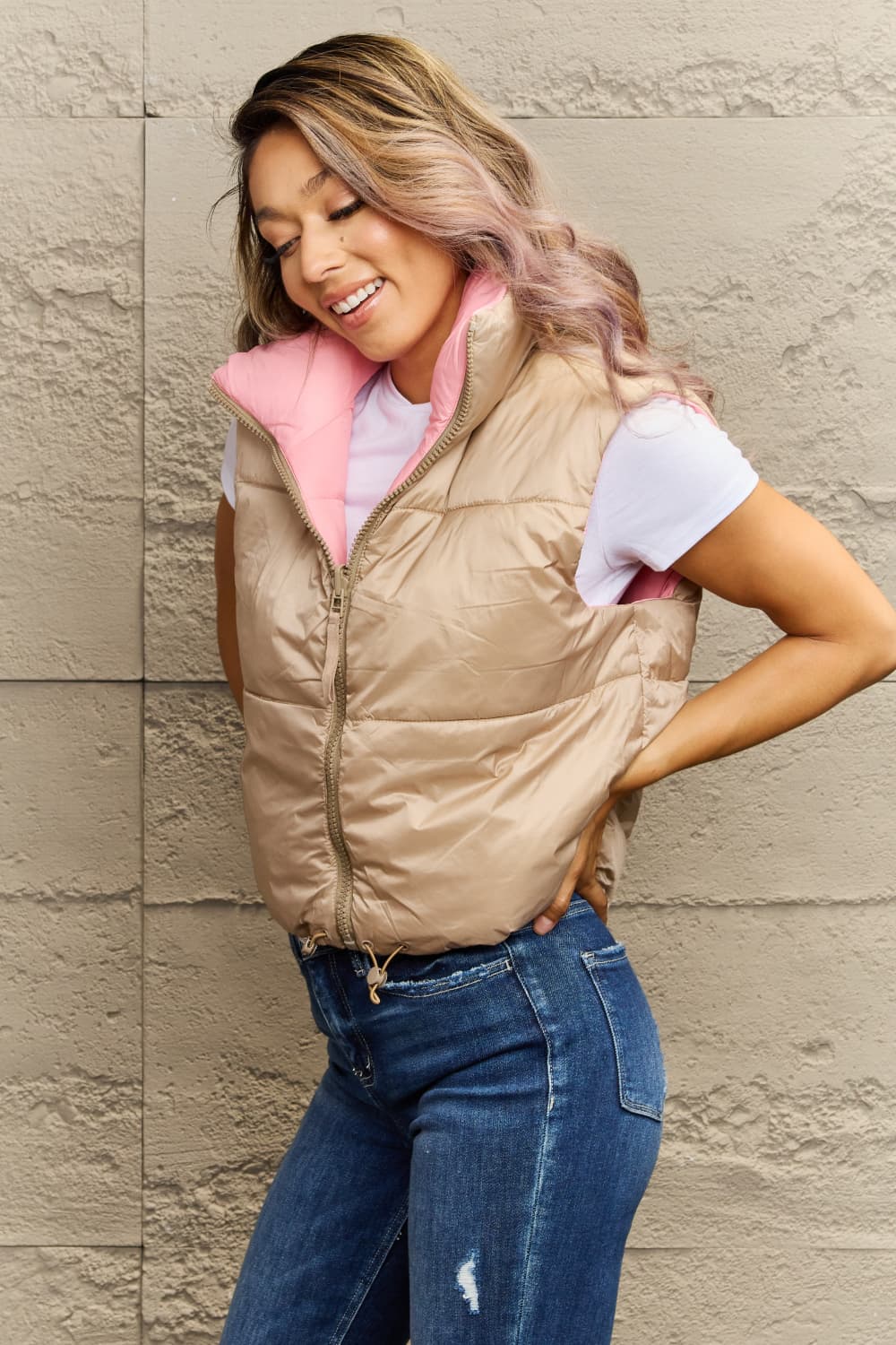 Reverse it Puffer Vest