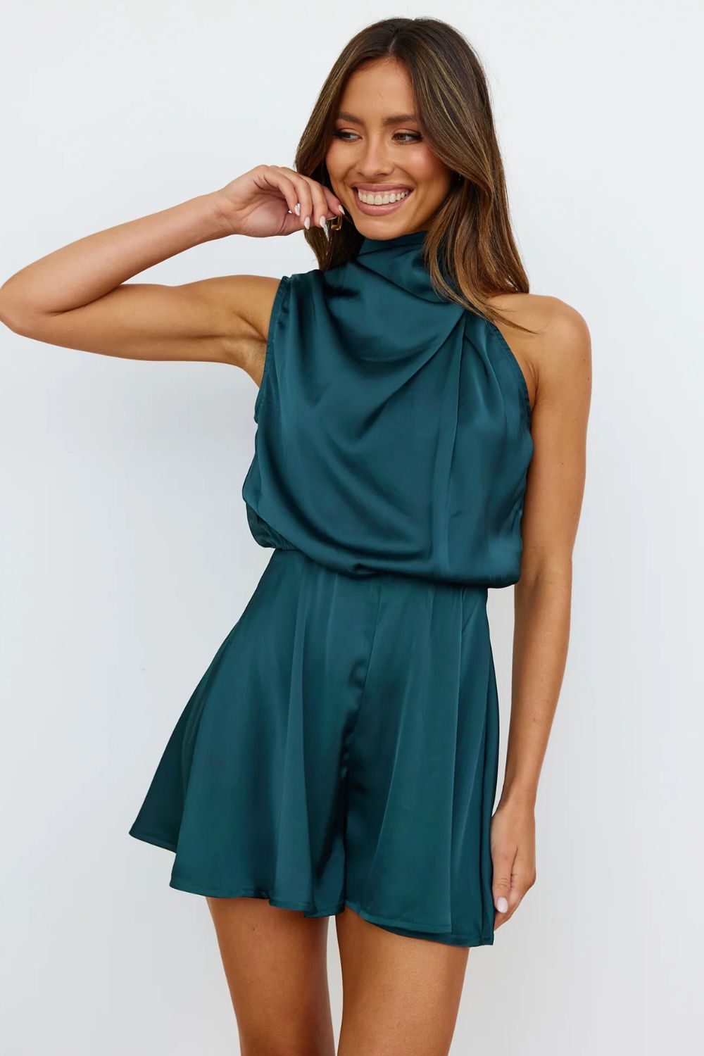 Dove Sleeveless Romper