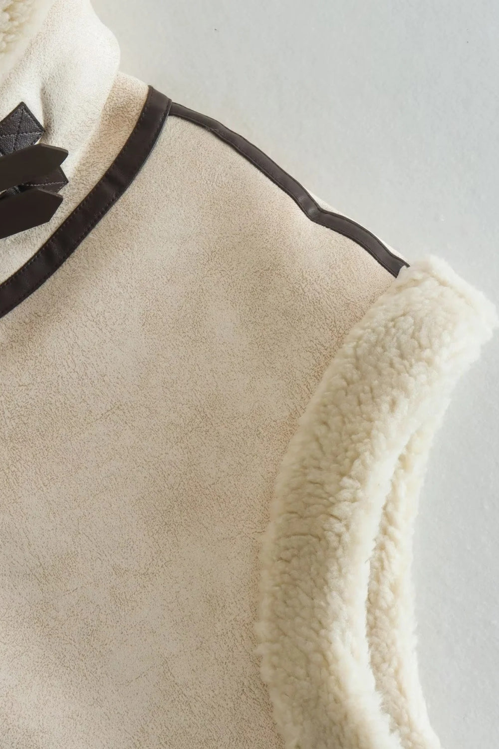 Snow On The Beach Sherpa Vest