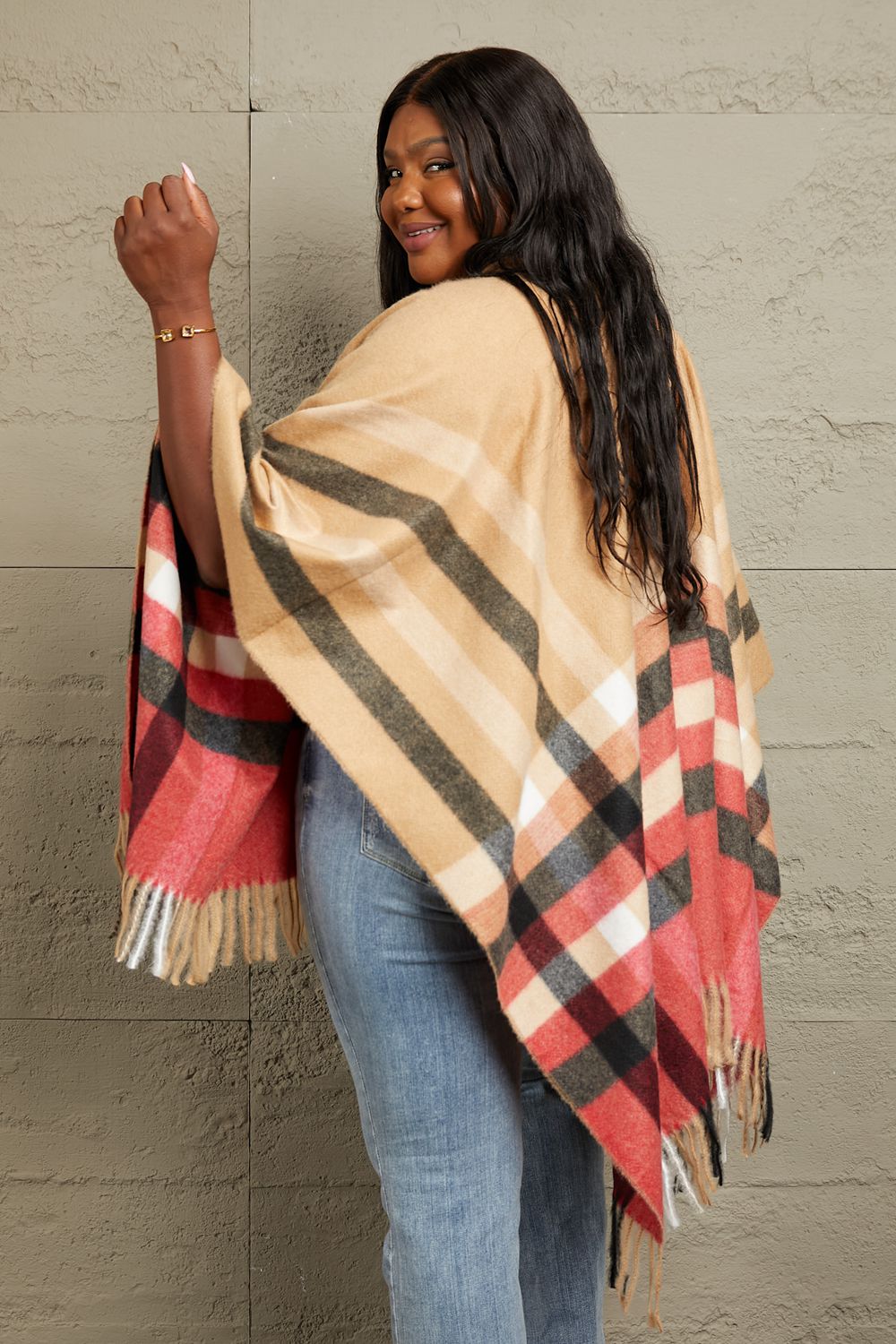 Lunden Poncho Cardigan