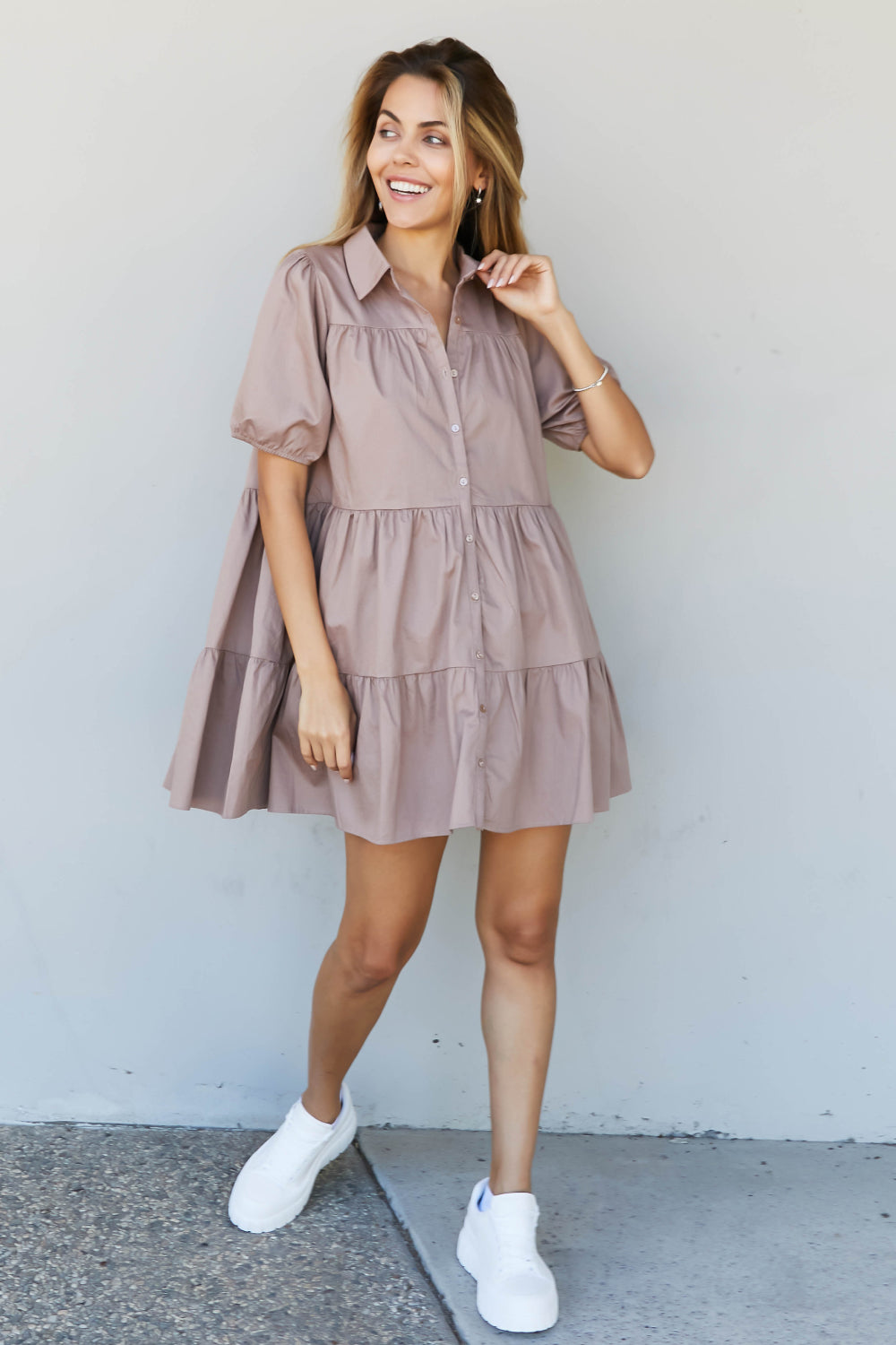 VENICE VIE SHIRT DRESS