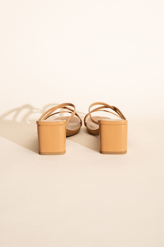 CRIMP MULE SANDAL