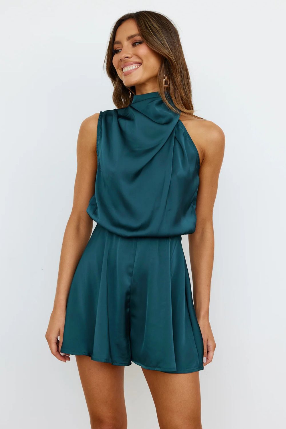 Dove Sleeveless Romper